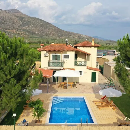 Family Cosy Vila, Swimming Pool, Close To Nauplio Monastiraki  Exterior photo