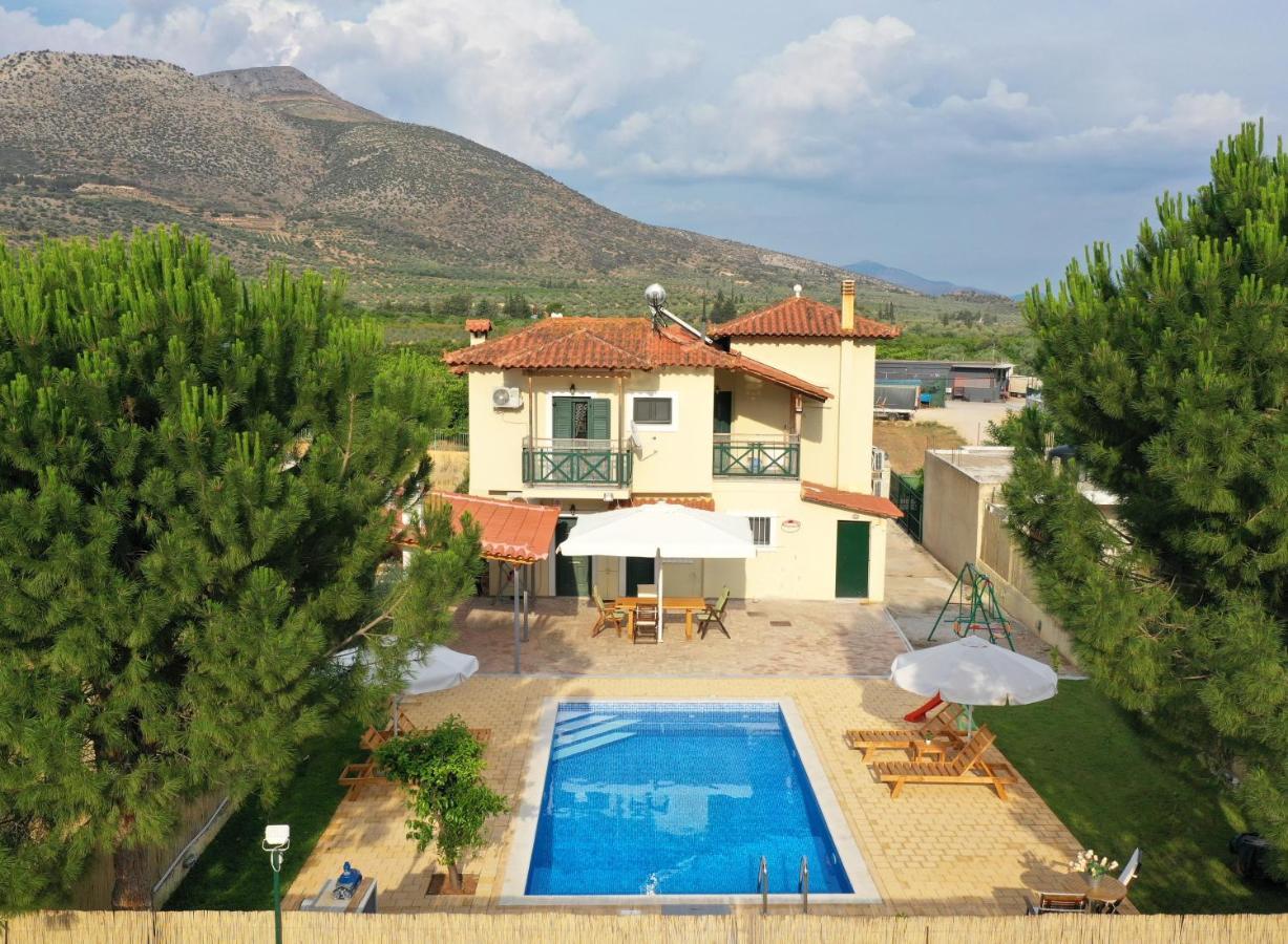 Family Cosy Vila, Swimming Pool, Close To Nauplio